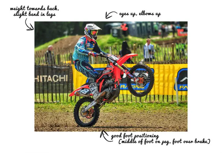 How to do a Wheelie on a Dirt Bike Clutch, No Clutch, Sit, Stand?