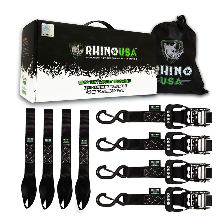 Rhino Ratchet Tie Down Straps