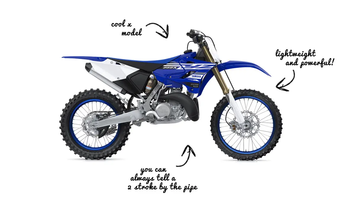 2 stroke dirt bike motor