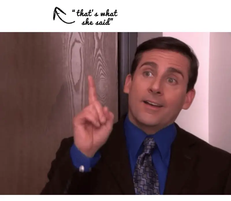 Michael Scott - That's what she said