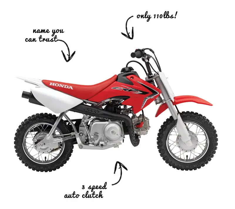 Honda 50cc Kids Dirt Bike