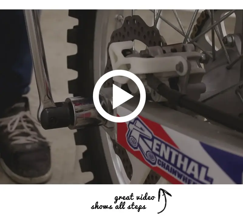 How To Clean a Dirt Bike Chain