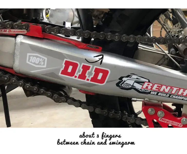 How to Tighten a Dirt Bike Chain (Adjust and Lube Correctly)