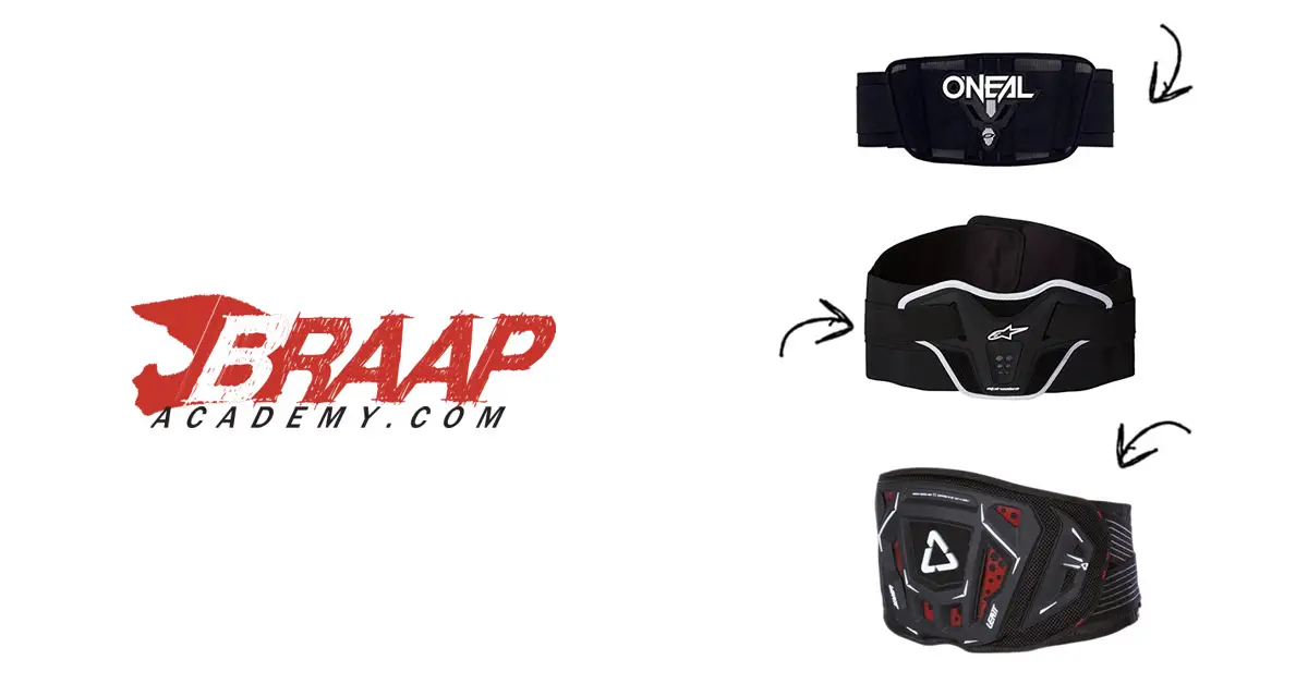 Best Kidney Belt for Motocross & Enduro Dirt Bike Riders