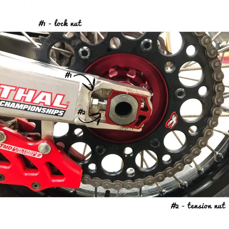 How to Tighten a CRF450 Chain (with Proper Tension)