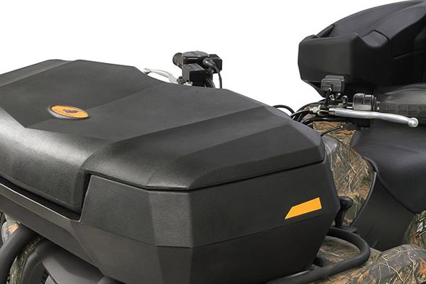 ATV with two of the best storage boxes