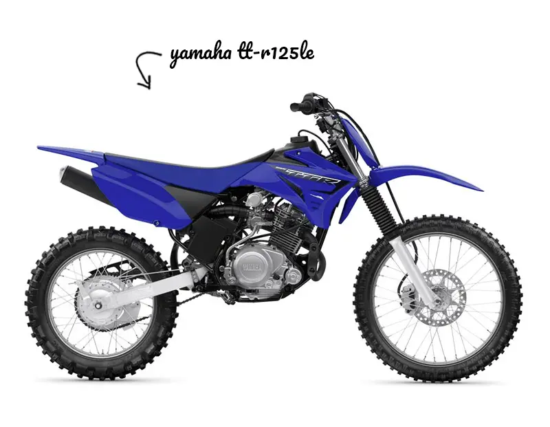 Review of Yamaha TTR 125 on white background