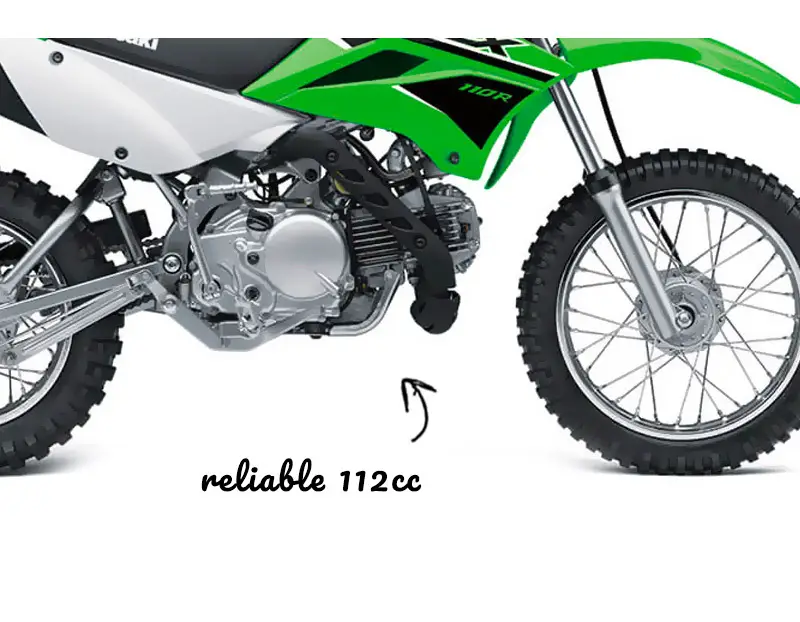 Klx 110 best sale big wheel