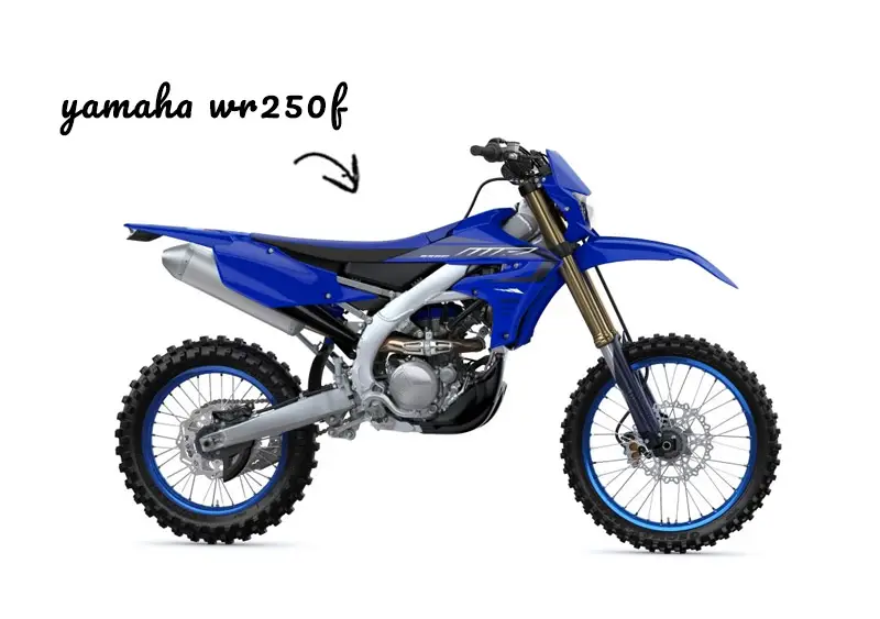 Photo of a Yamaha WR250F dirt bike