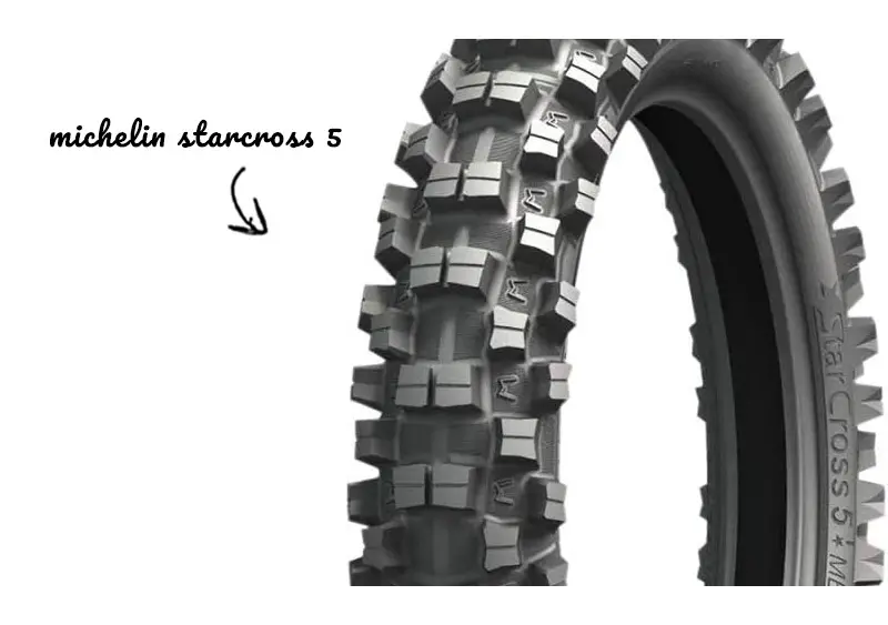 Michelin Starcross 5 tire for KLX110 mod