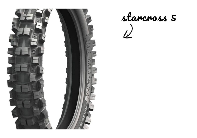 Starcross 5 mini dirt bike tire