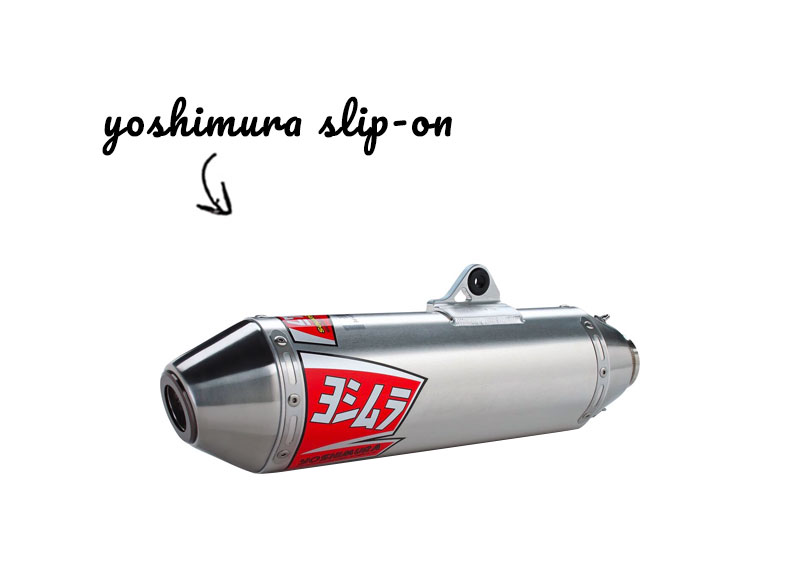 Yoshimura Exhaust muffler for KLX300R