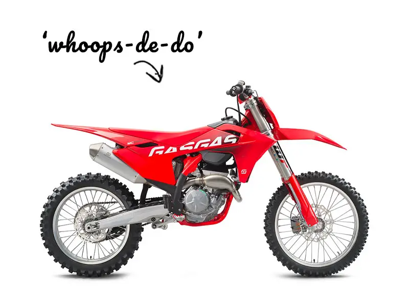 Whoops-de-do GasGas dirt bike names