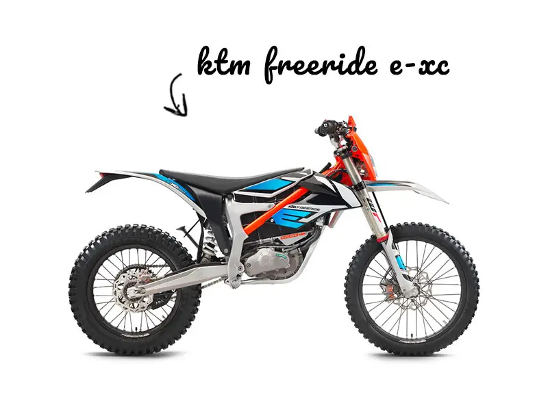 KTM Freeride E-XC dirt bike