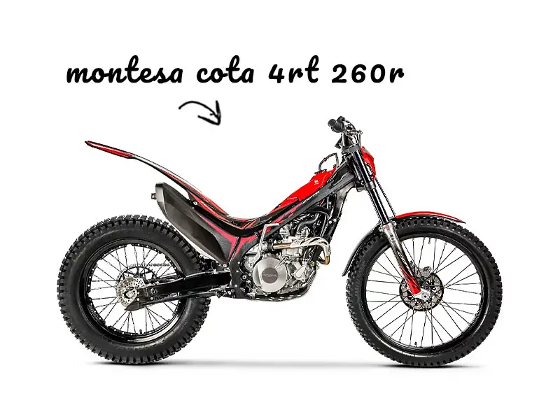 Montesa Cota 4RT 260R on white background