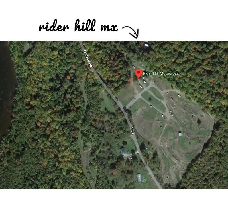 Rider Hill Motocross track in Vermont