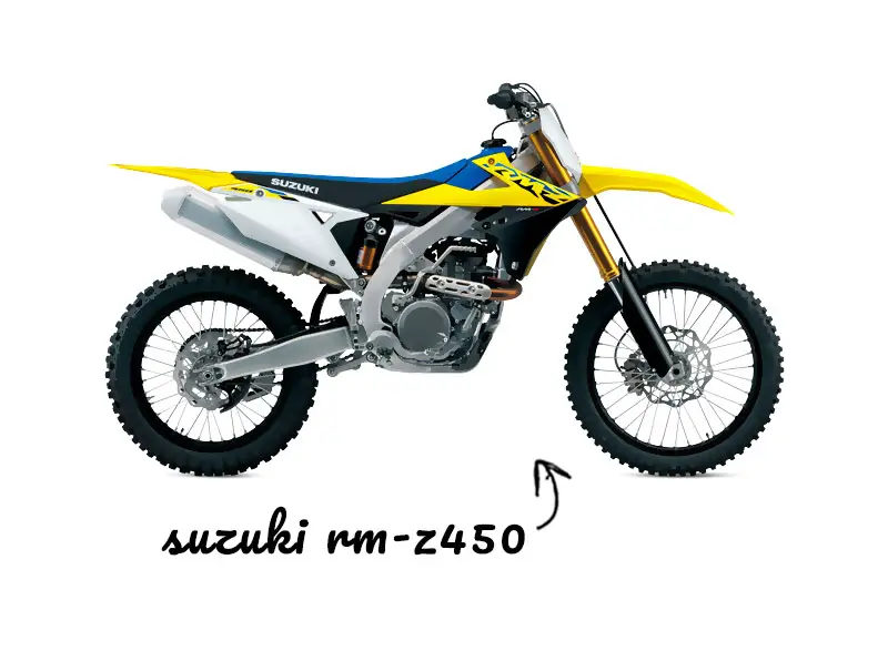 Suzuki RM-Z450 Motocross Dirtbike