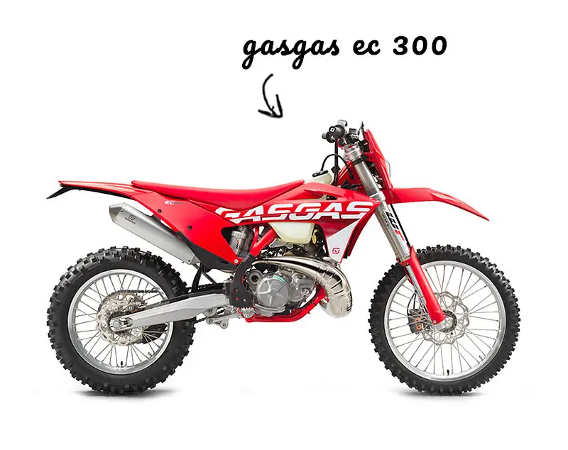 GasGas 300 Dirt Bike with Electric Start
