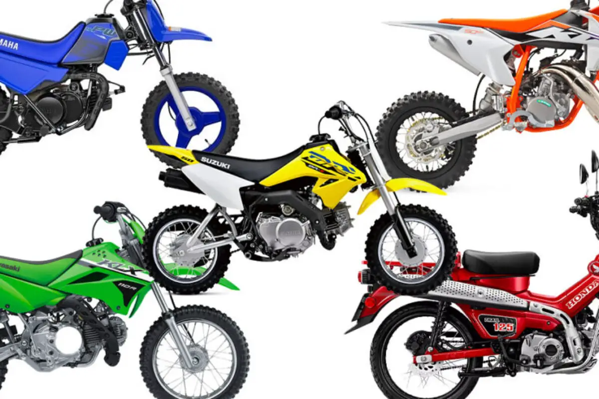Group of automatic dirt bikes